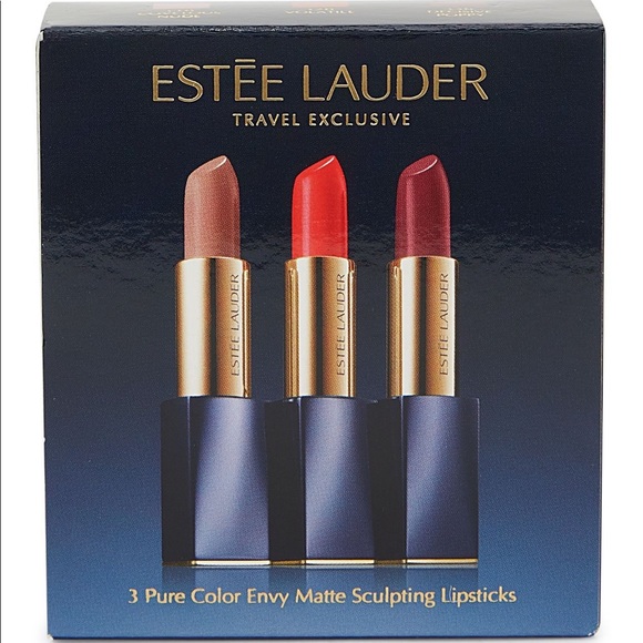 Pure Color Envy 3-pcs Matte sculpting lipstick set - Picture 2 of 3